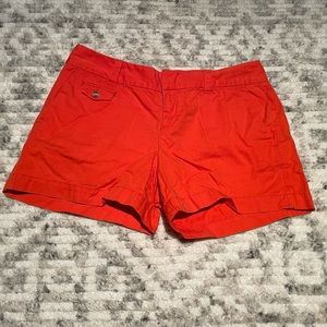 Orange Ann Taylor Loft Shorts